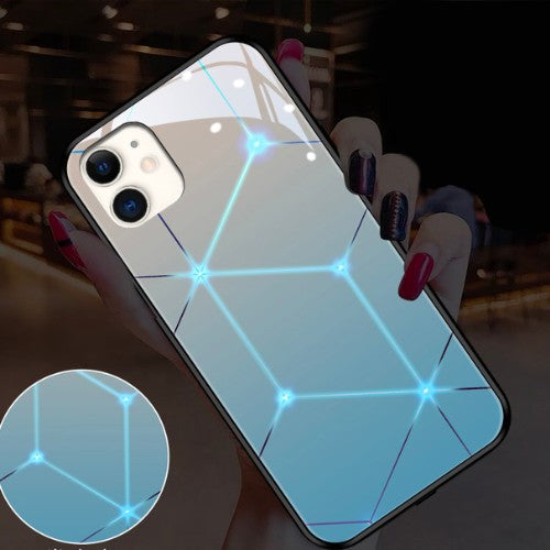 Temepoint Silicone Luminous Glass iPhone Case-1