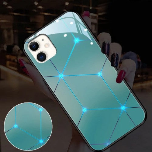 Temepoint Silicone Luminous Glass iPhone Case-3
