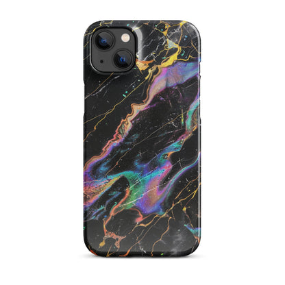Rainbow Marble Phone case for iPhone-24
